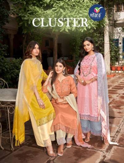Cluster By Vitara Designer Readymade Salwar Kameez Collection